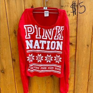 PINK shirt/pant Matching Set